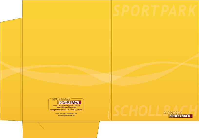 Corporate Design Sportpark Schollbach