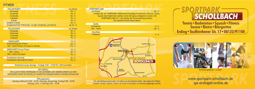 Corporate Design Sportpark Schollbach