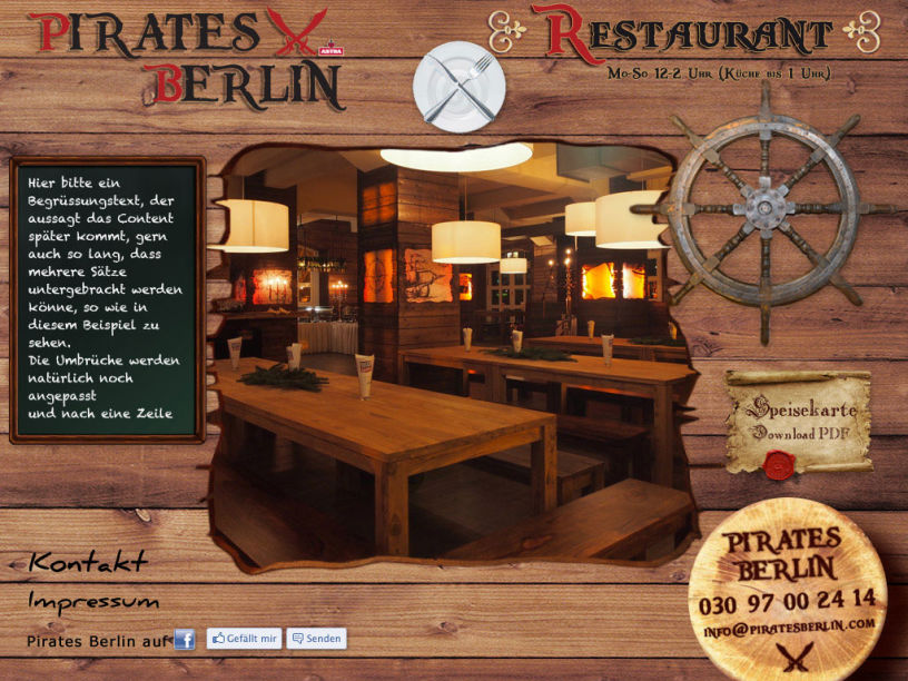 Netzseiten Pirates Berlin