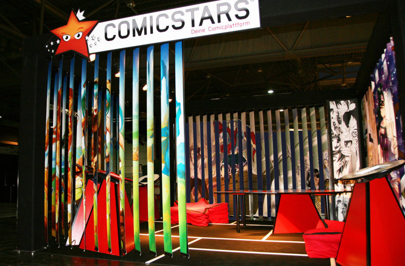 Messestand Comicstars