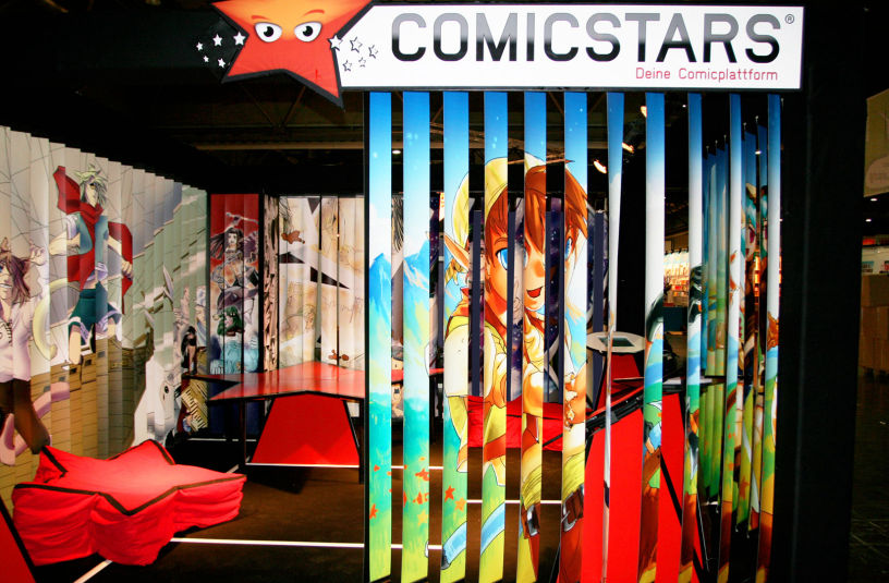 Messestand Comicstars