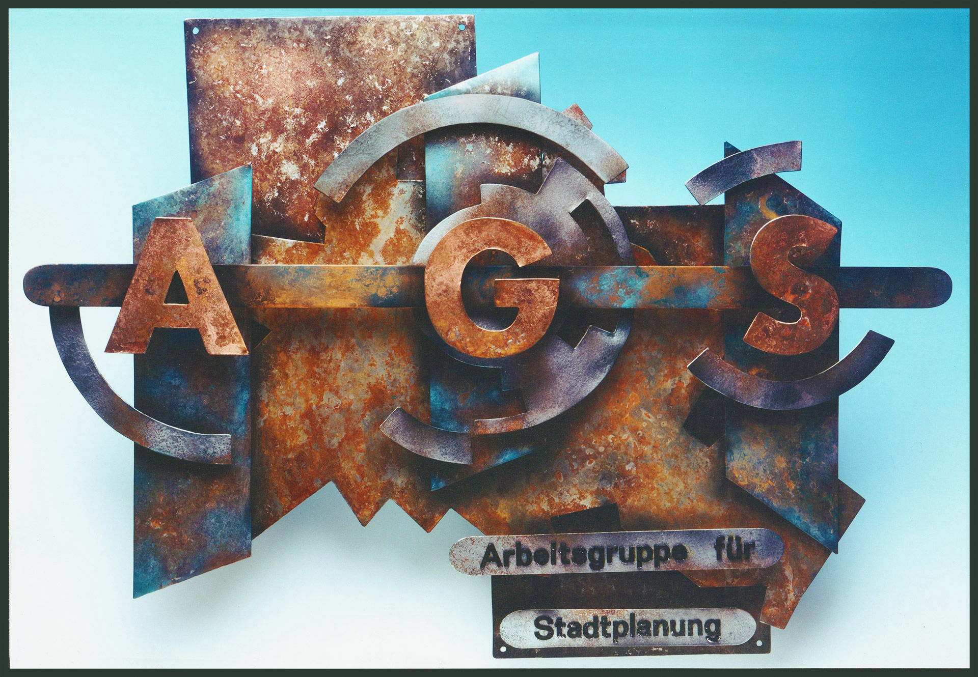 Türschild Arbeitsgruppe für Stadtplanung