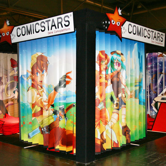 Messestand Comicstars